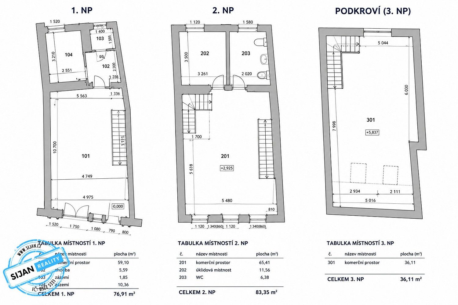 Obchodní prostory · 196 m² · Kovářská, Kroměříž - 3