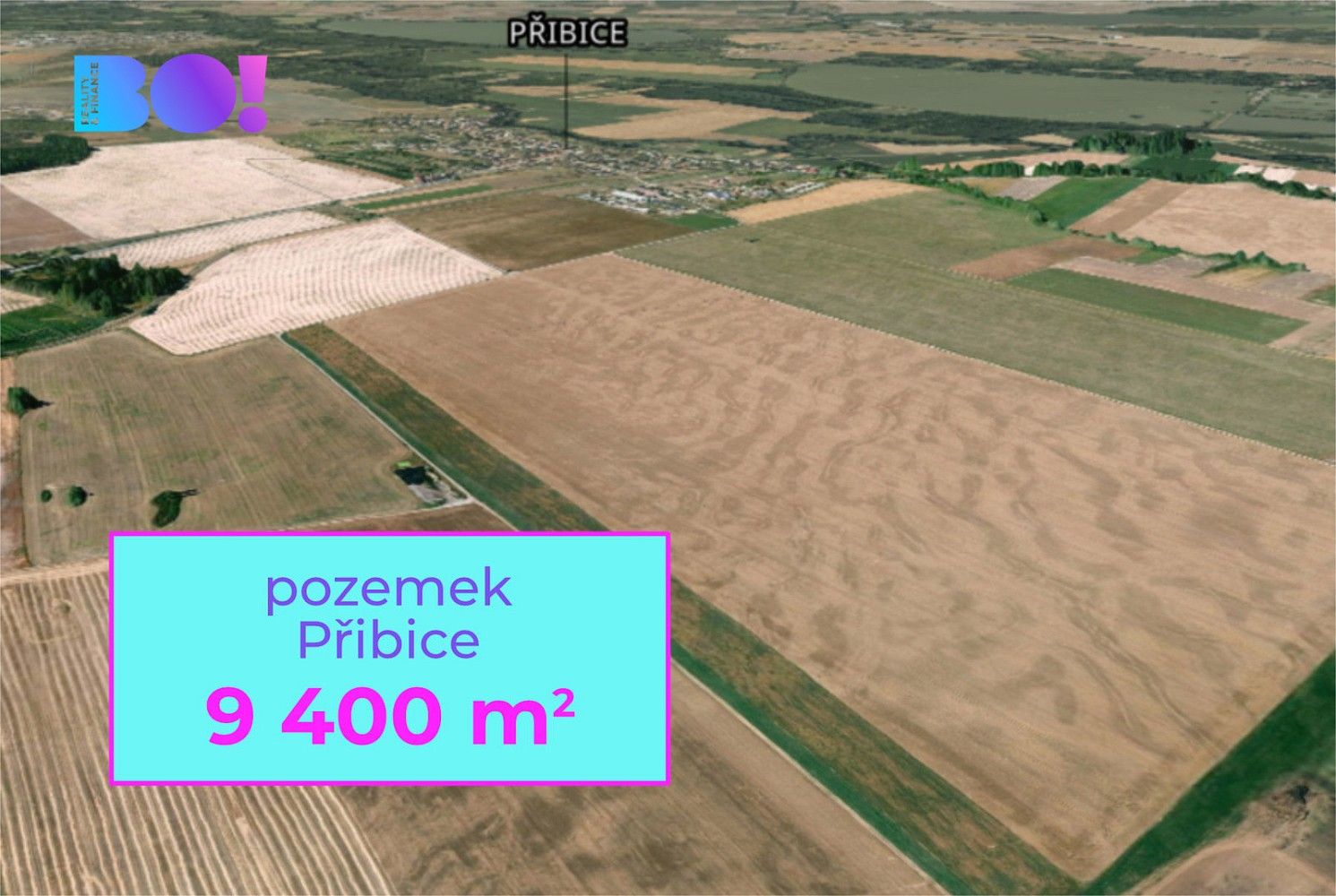 Zemědělské pozemky, Přibice, okres Brno-venkov, Jihomoravský kraj