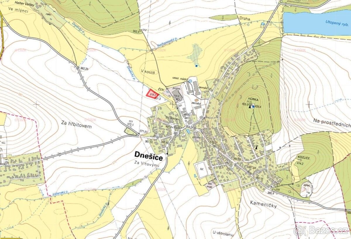 Prodej pozemek pro bydlení - Dnešice, 334 43