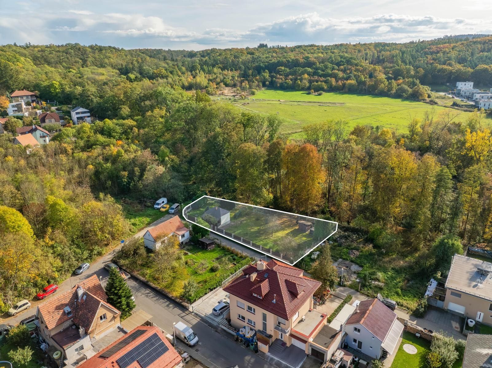Pozemky pro bydlení, Pod letištěm, Praha, 954 m² - 1