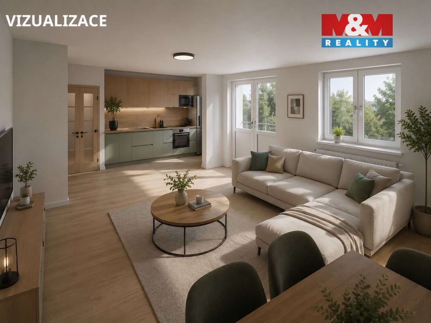 6+kk a více, Pod třešněmi, Praha, 163 m² - 2