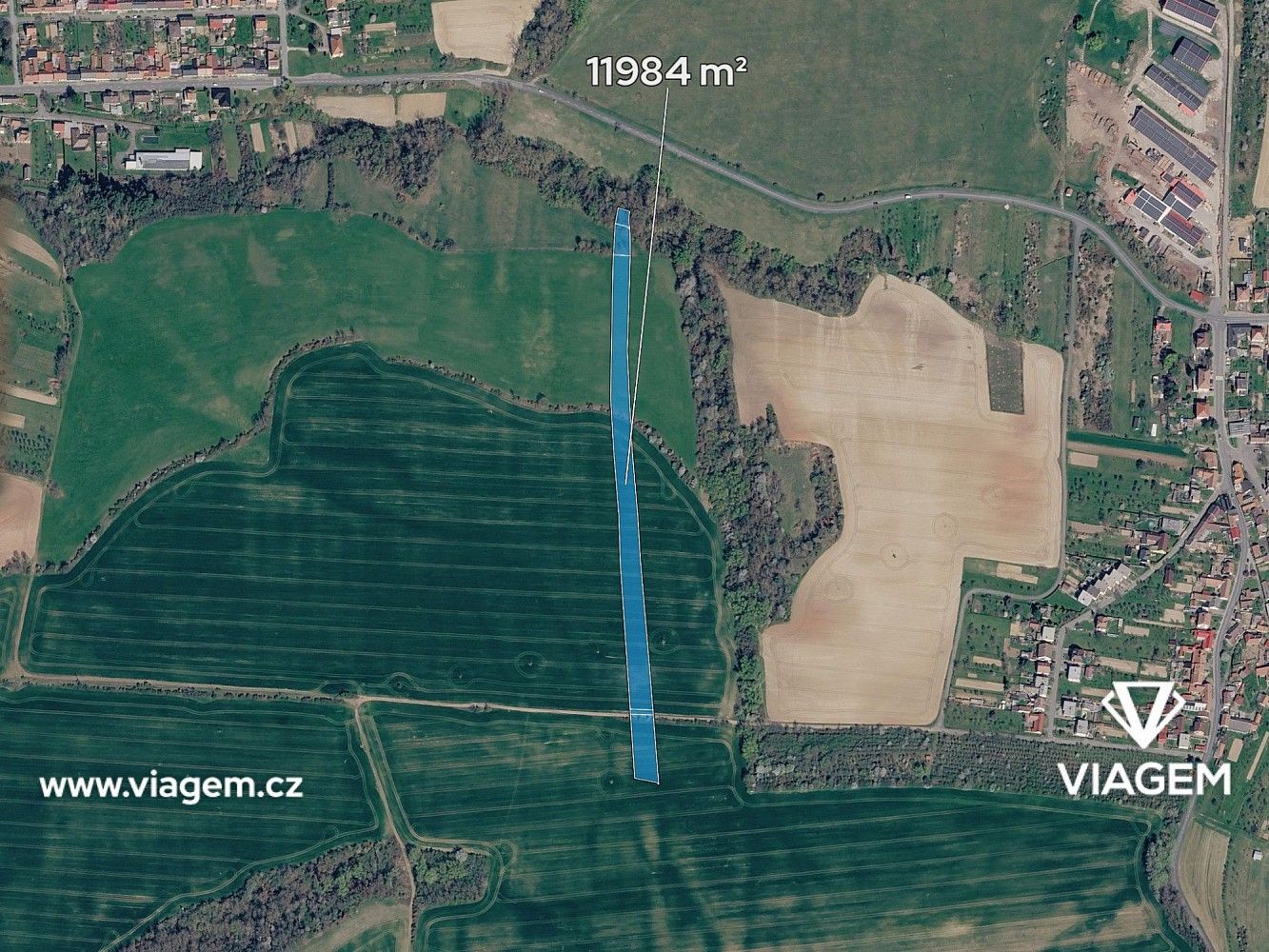 Prodej zemědělský pozemek - Osvětimany, okres Uherské Hradiště, Zlínský kraj - 2