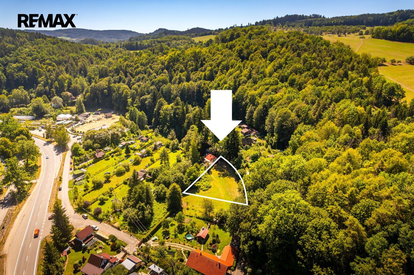 Zahrady, Český Krumlov, 1 001 m² - 2