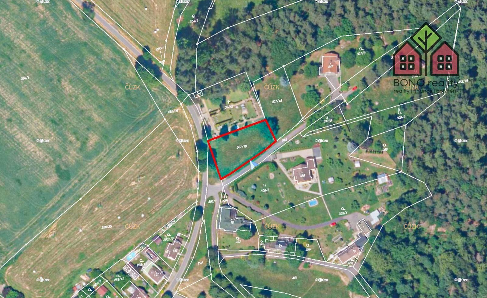 Zahrada, 1 019 m²