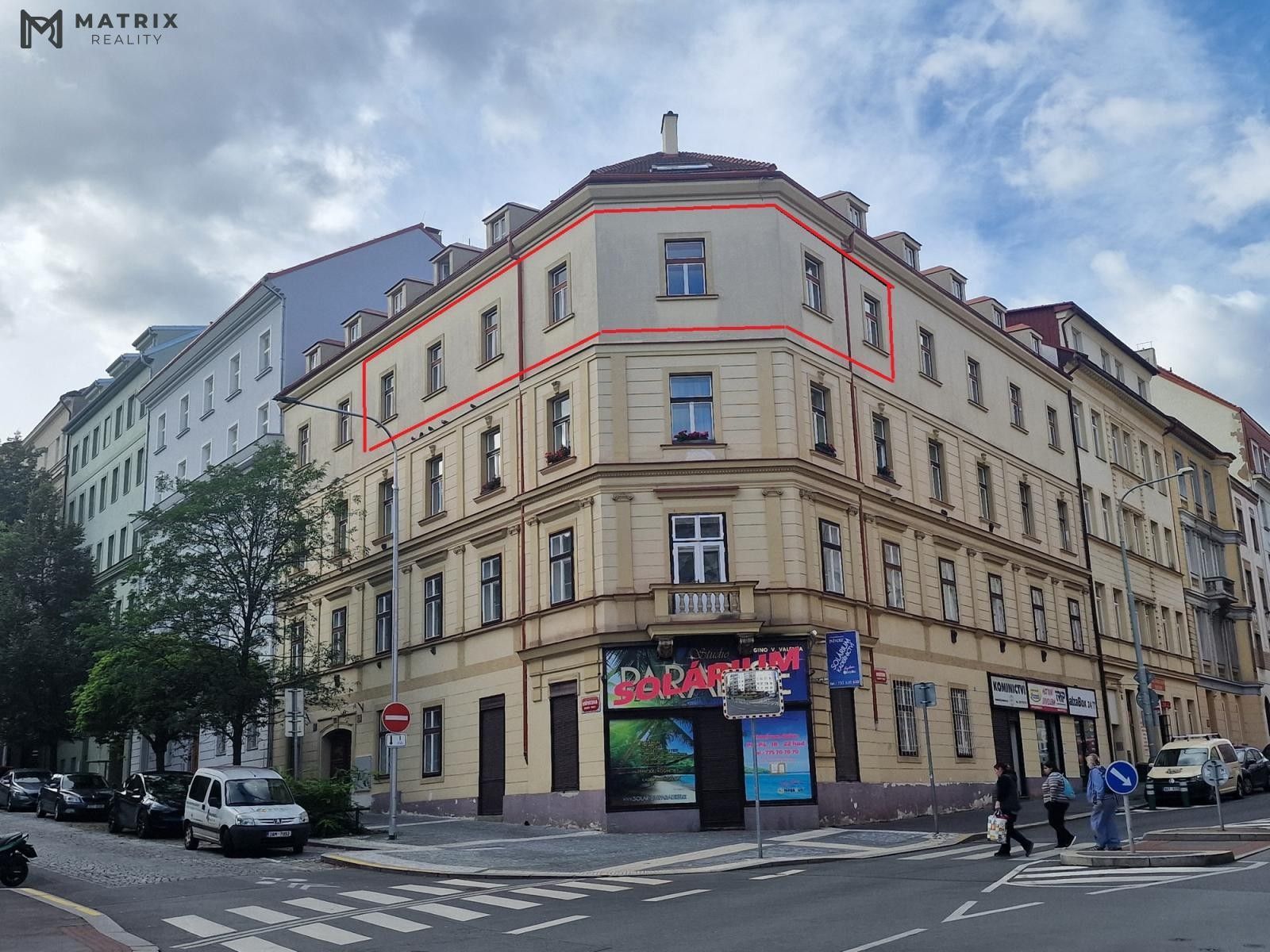 3+kk, Bořivojova, Praha, 105 m²