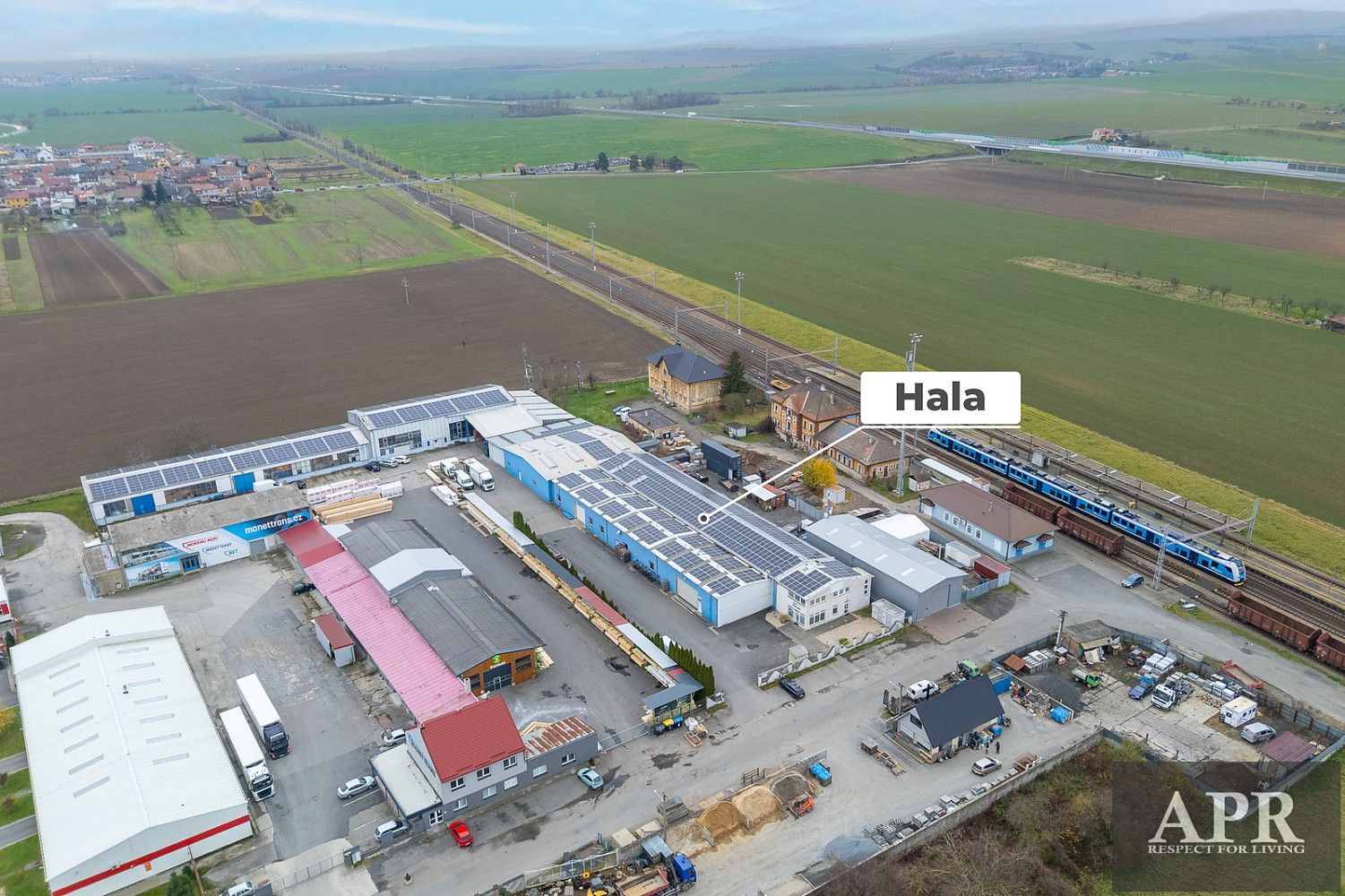 Sklady, Huštěnovice, okres Uherské Hradiště, Zlínský kraj, 2 242 m² - 1