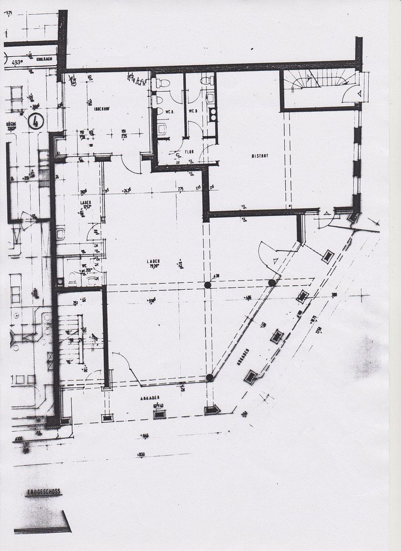 Obchodní prostory, Gladbacher-Straße 1, , Severní Porýní-Vestfálsko, 101 m² - 2