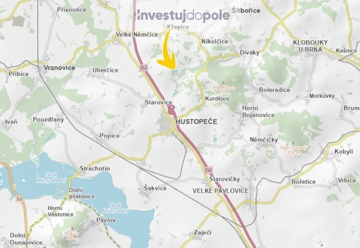 Zemědělský pozemek · 1 770 m² · Hustopeče - 3
