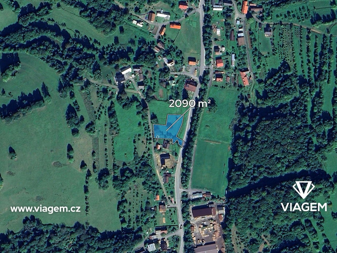 Prodej zahrada - Valašská Senice, okres Vsetín, Zlínský kraj - 2