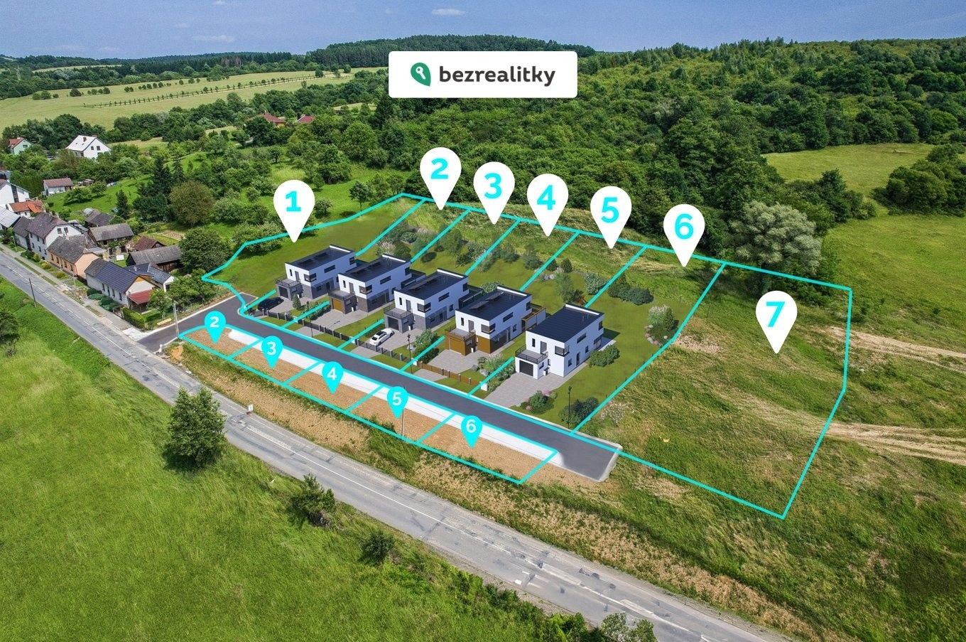 Prodej pozemek pro bydlení - Ludkovice