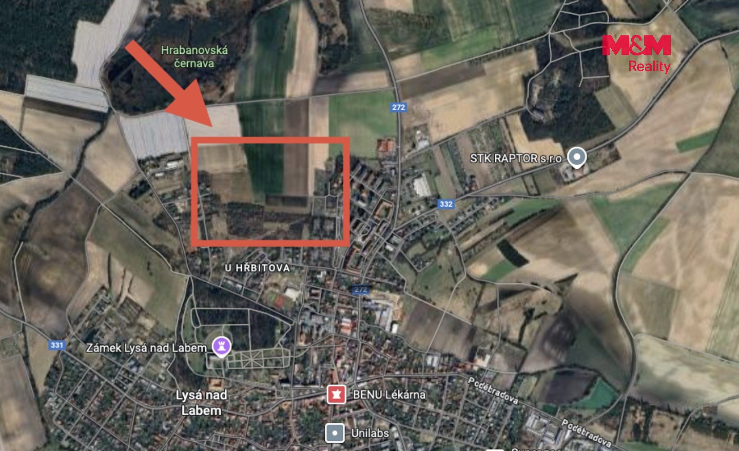 Prodej pozemek pro bydlení - Lysá nad Labem, okres Nymburk - 5