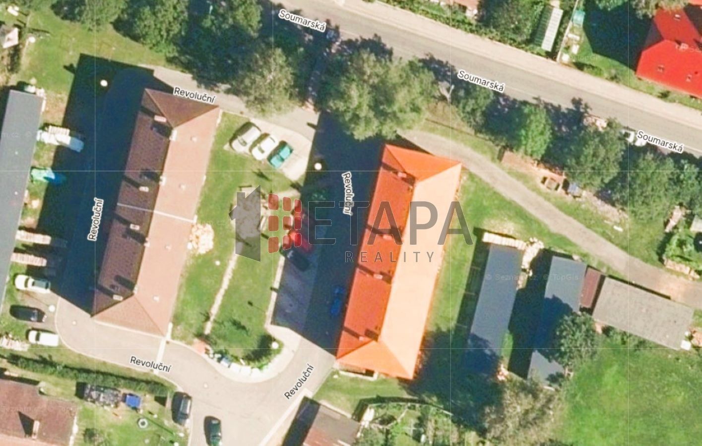 Prodej komerční - Revoluční 598, Volary, 53 m²