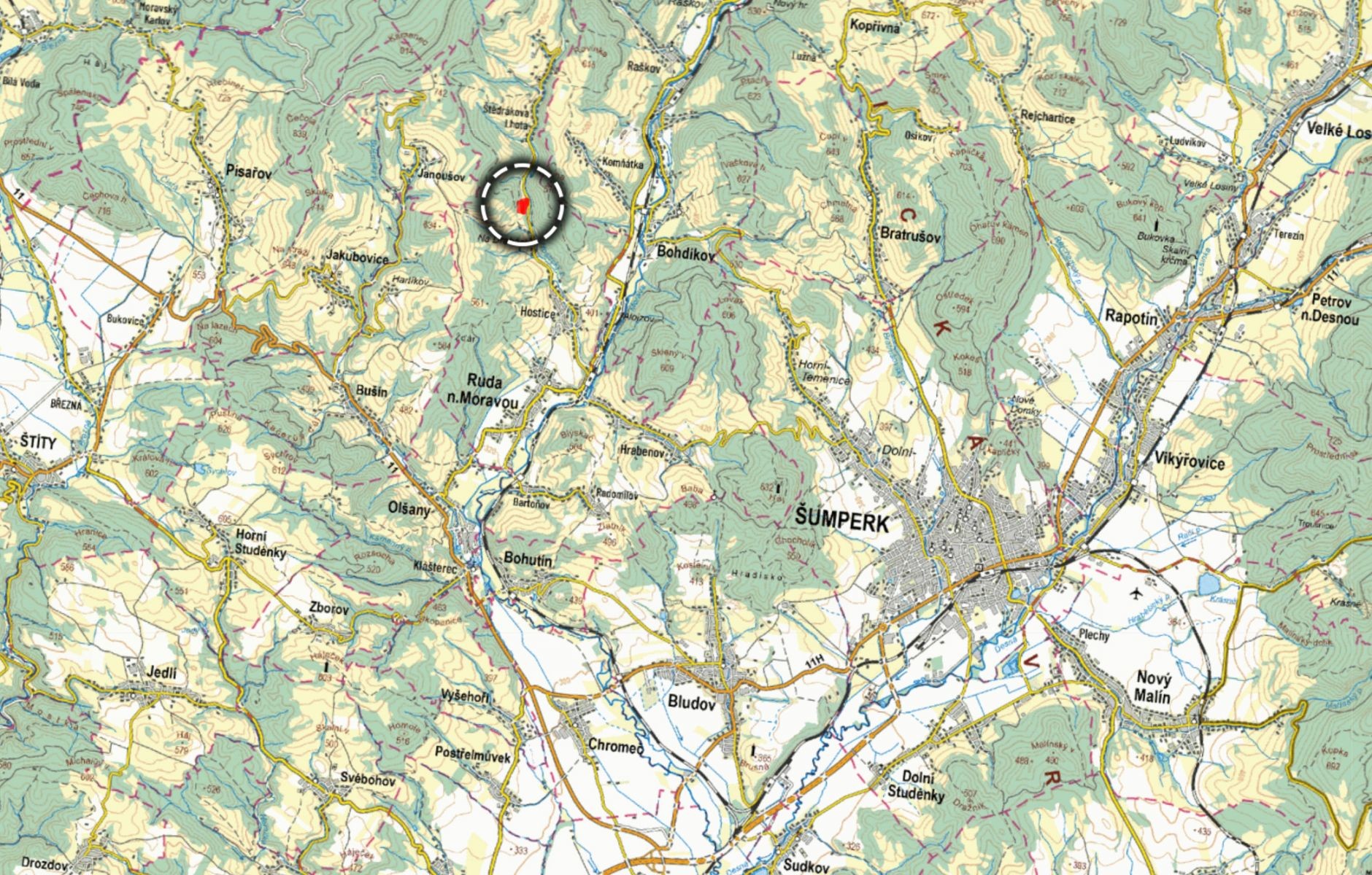 Louka · Ruda nad Moravou Hostice - 3