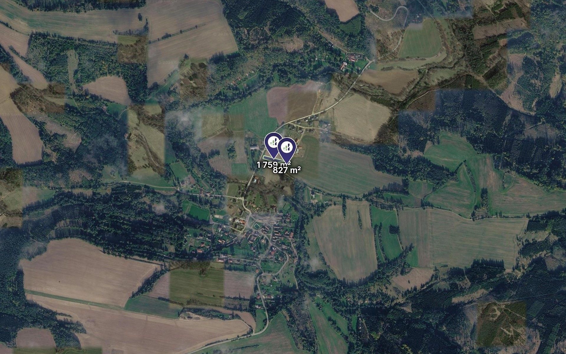 Zemědělské pozemky, Libež, 2 586 m² - 2