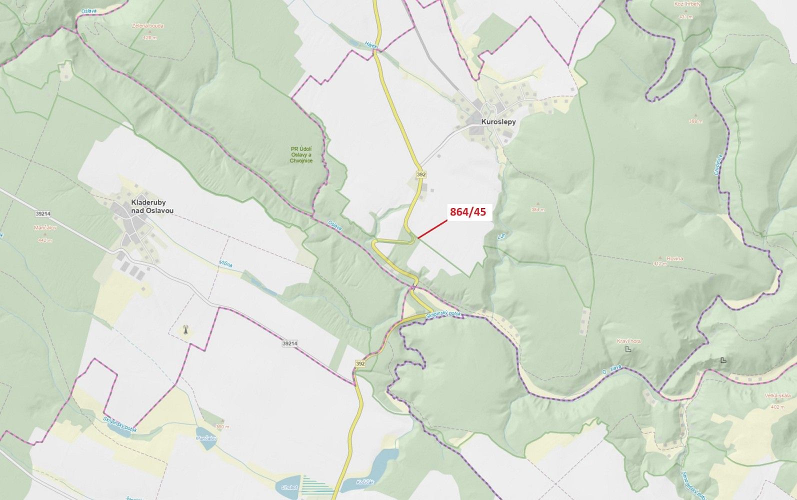 Les, 11 m²