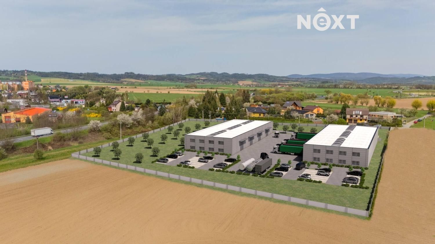 Komerční pozemky, Lesnická, Zábřeh