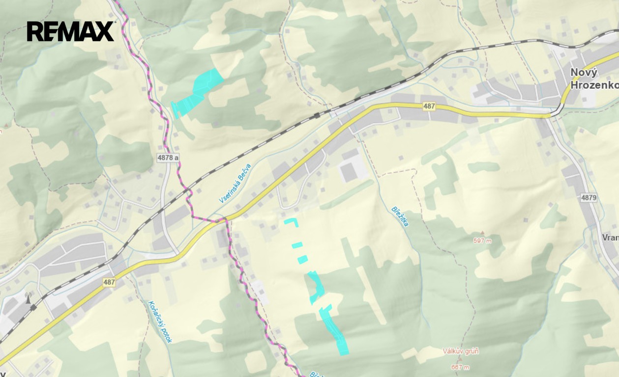 Les · 59 738 m² · Nový Hrozenkov - 3
