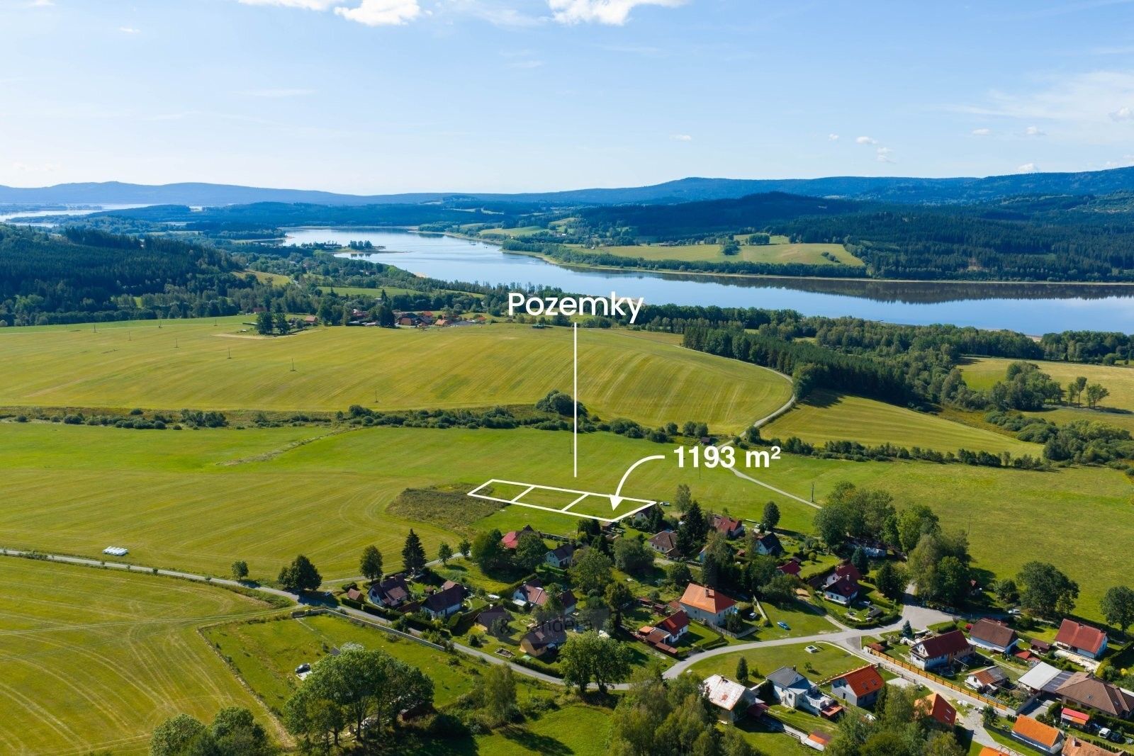 Prodej pozemek pro bydlení - Maňava 1, Horní Planá Pernek, 1 193 m² - 2