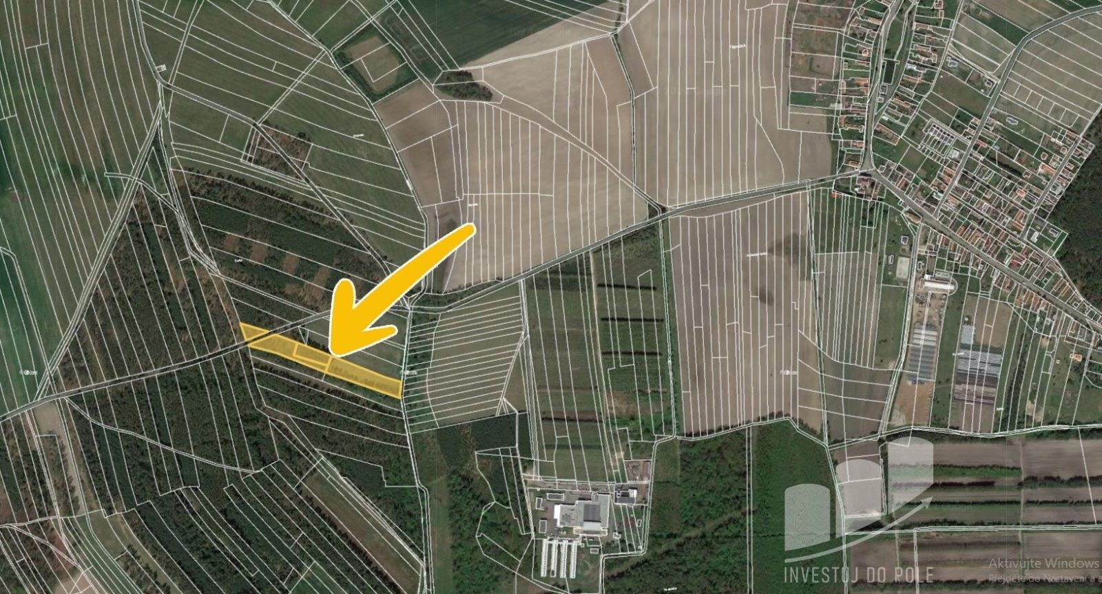 Prodej zemědělský pozemek - Uhlířská Lhota, 7 656 m²
