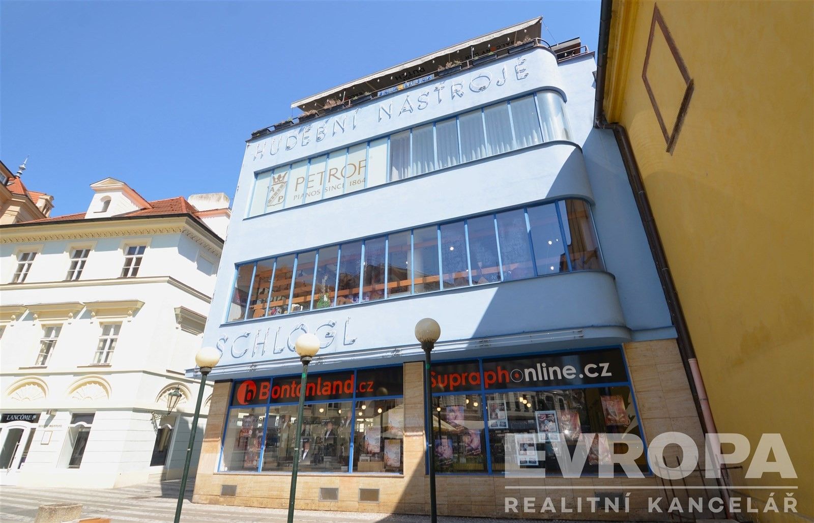 Obchodní prostory, Jungmannovo náměstí, Praha, 104 m²