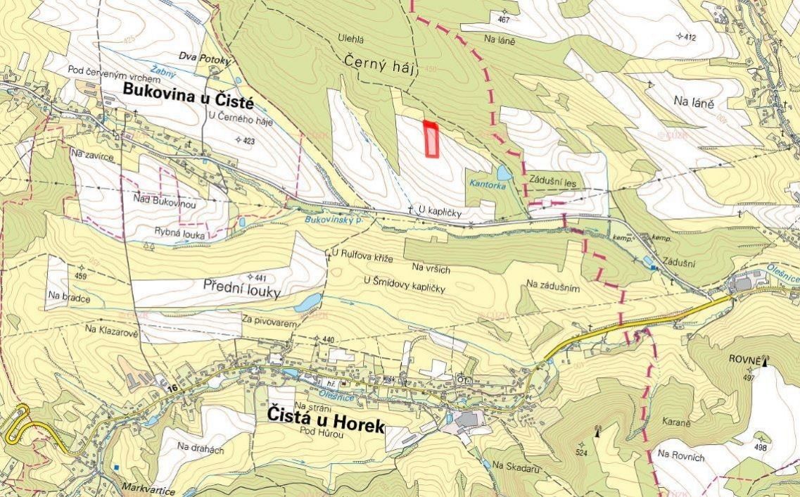 Prodej pozemek pro bydlení - Čistá u Horek, 512 35