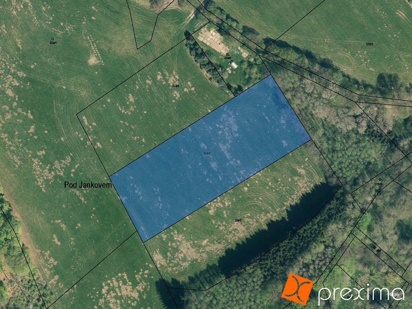 Zemědělský pozemek, 6 951 m²