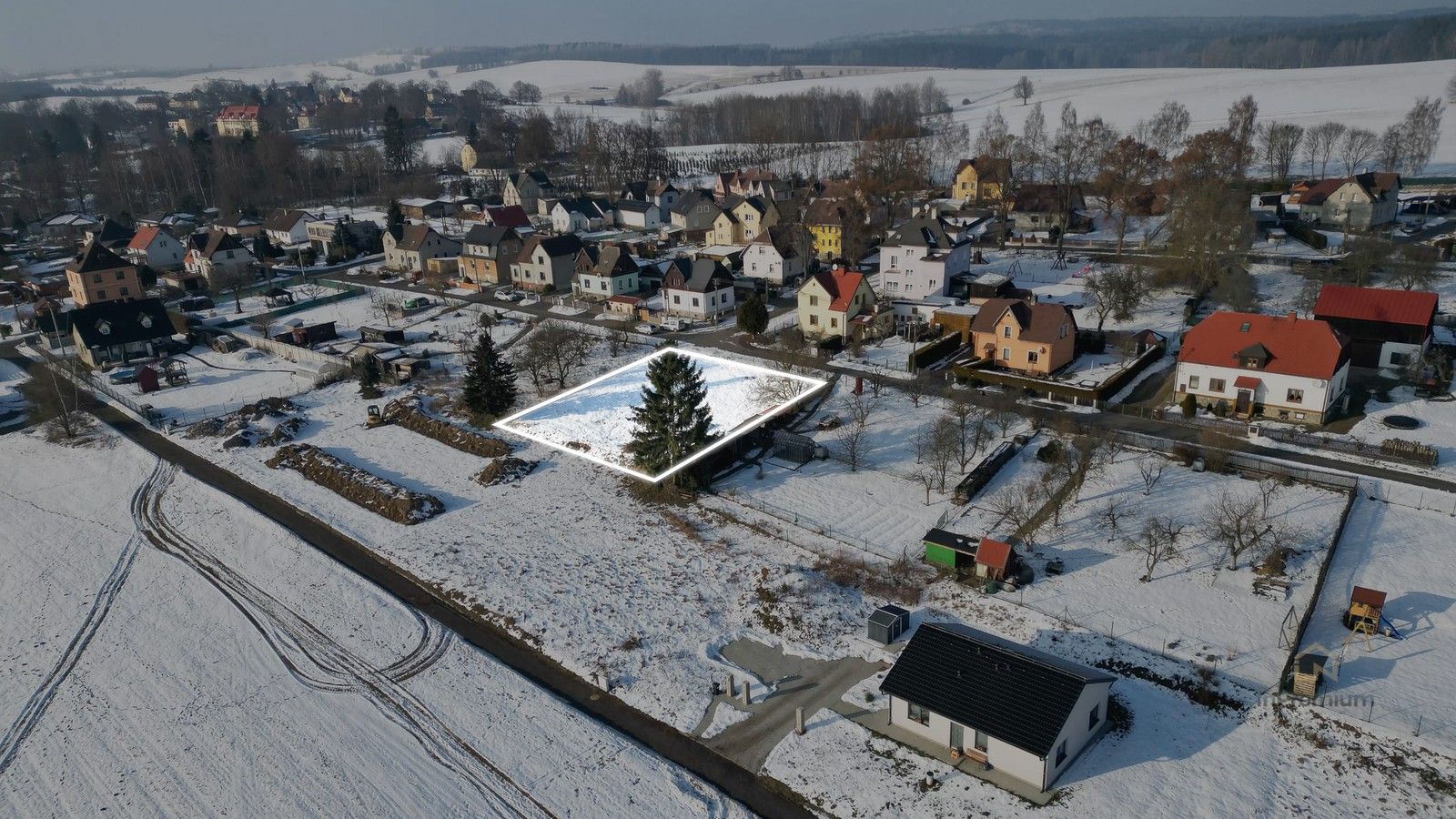 Pozemky pro bydlení, Plesná, 894 m²