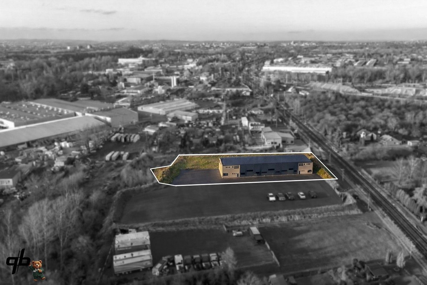 Výrobní prostory, 942 m²