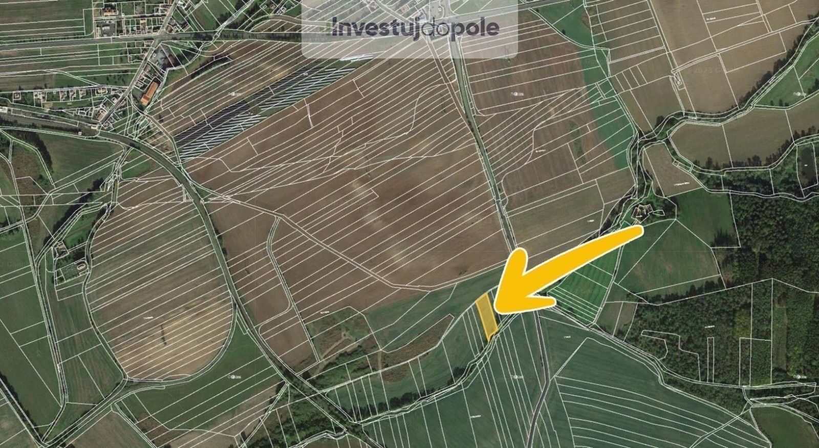 Prodej zemědělský pozemek - Lišany, 1 750 m²