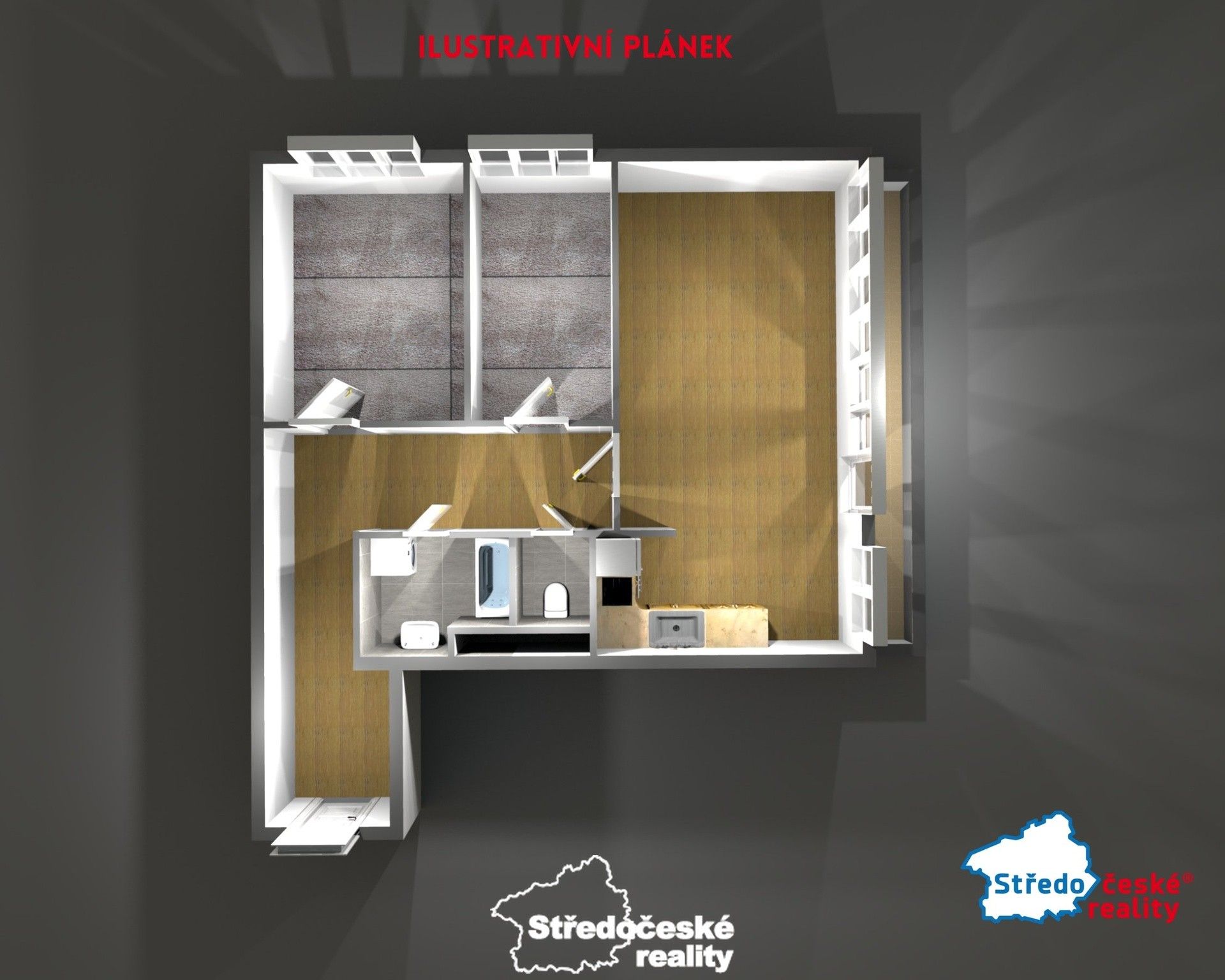 Pronájem byt 3+kk - Fričova, Dobříš, 65 m²