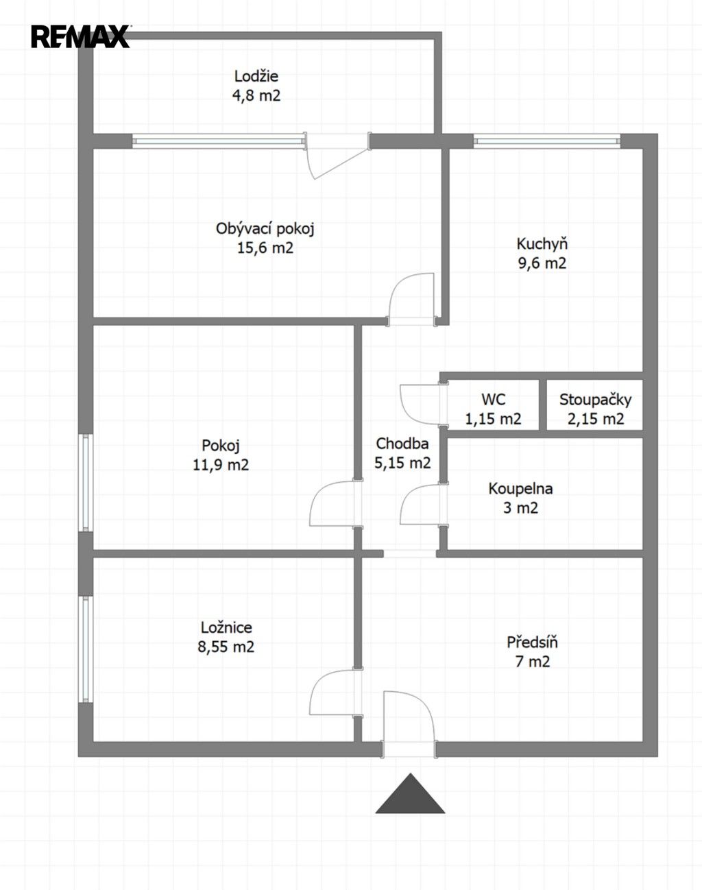 3+1, Spodní 682, Brno Bohunice, 64 m² - 2