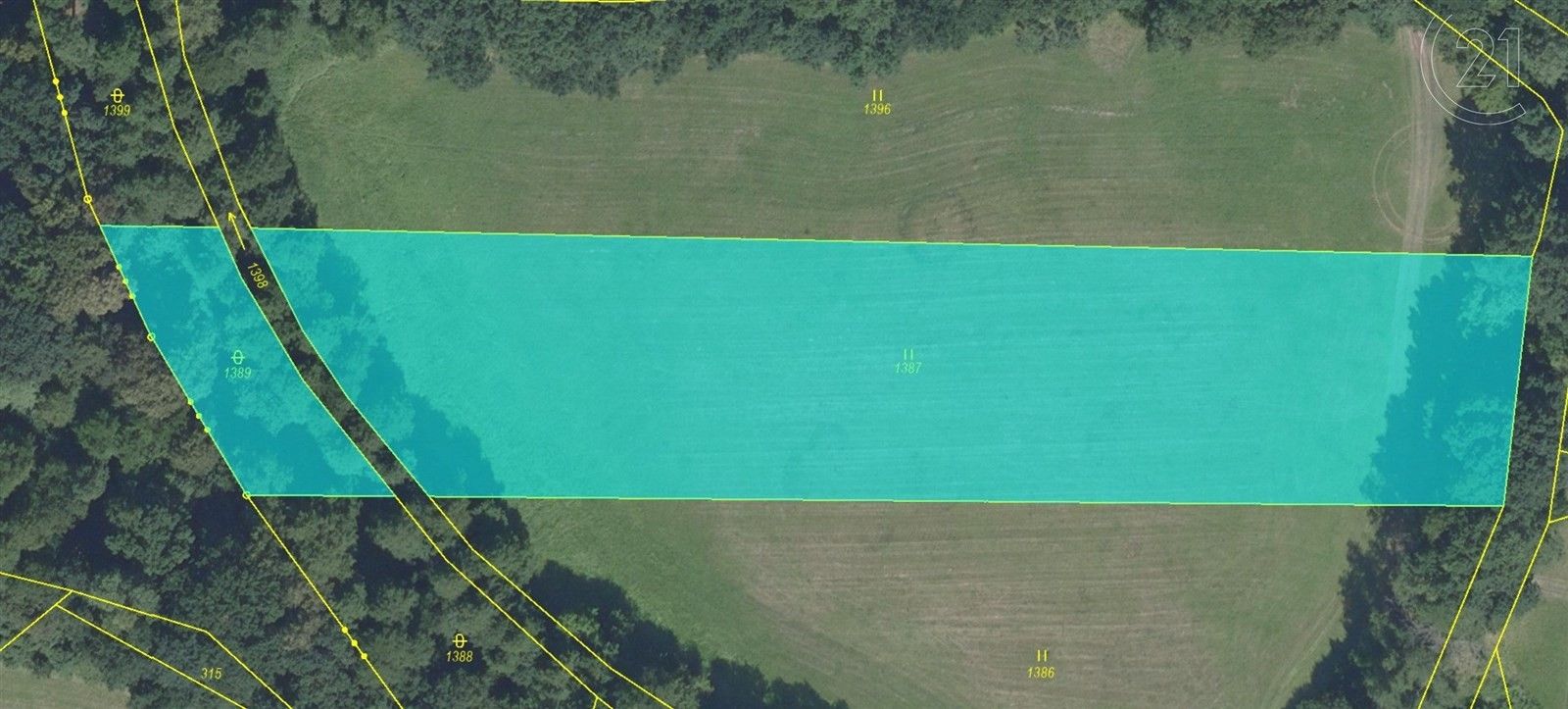 Prodej pozemek - Oseček