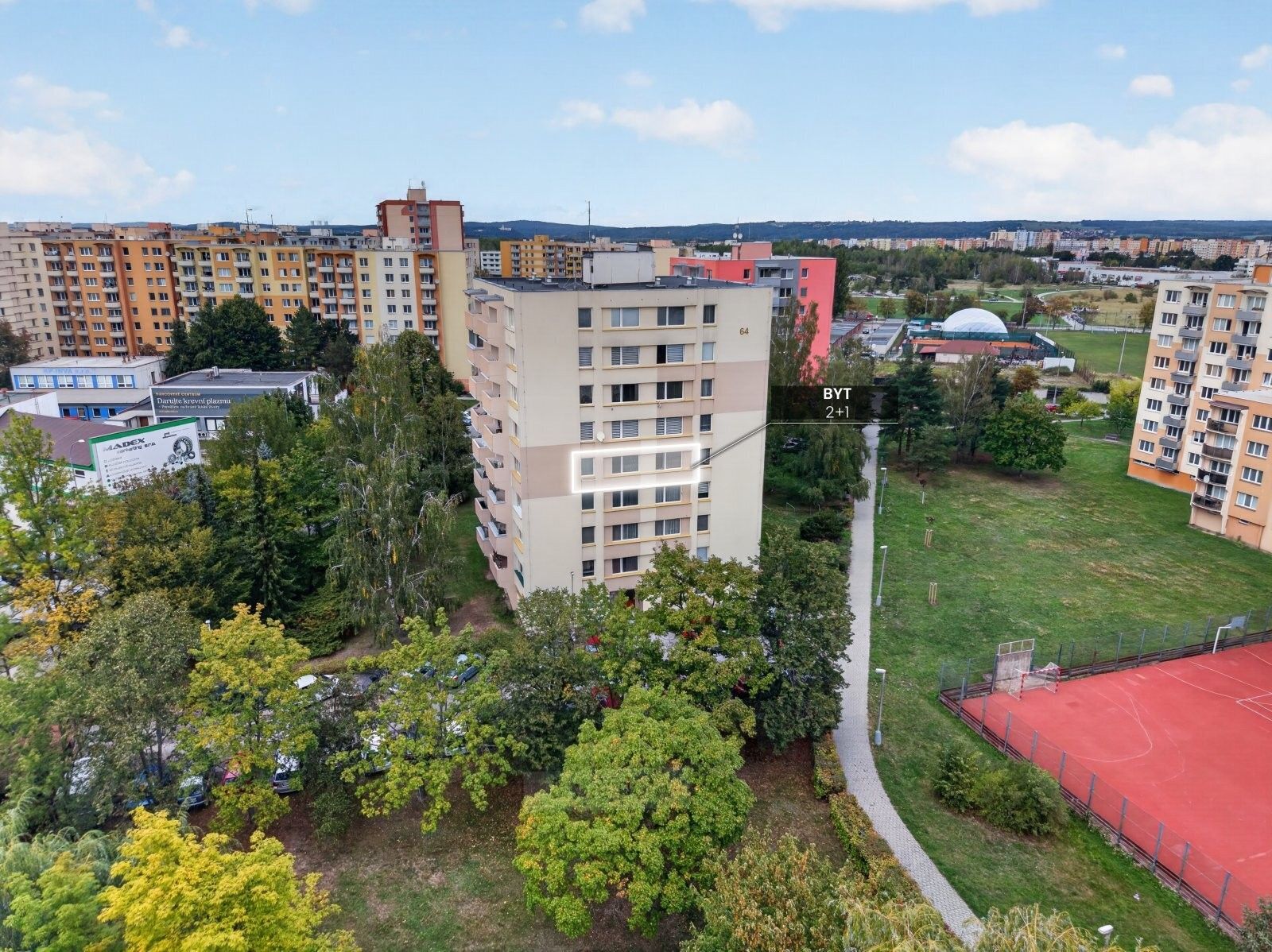 2+1, Větrná 807, České Budějovice 2, 63 m² - 2