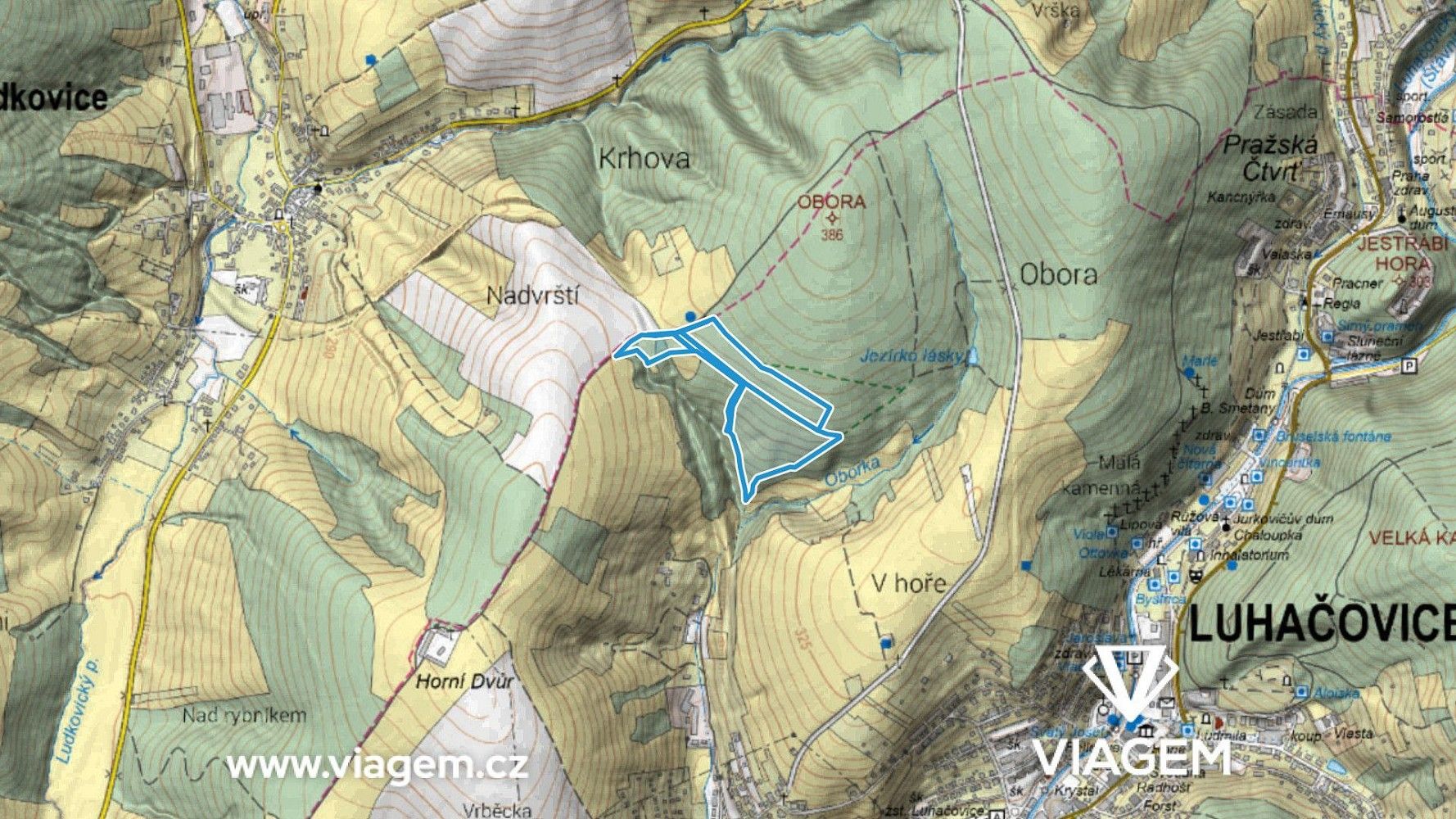 Zemědělské pozemky, Luhačovice, okres Zlín, Zlínský kraj - 1
