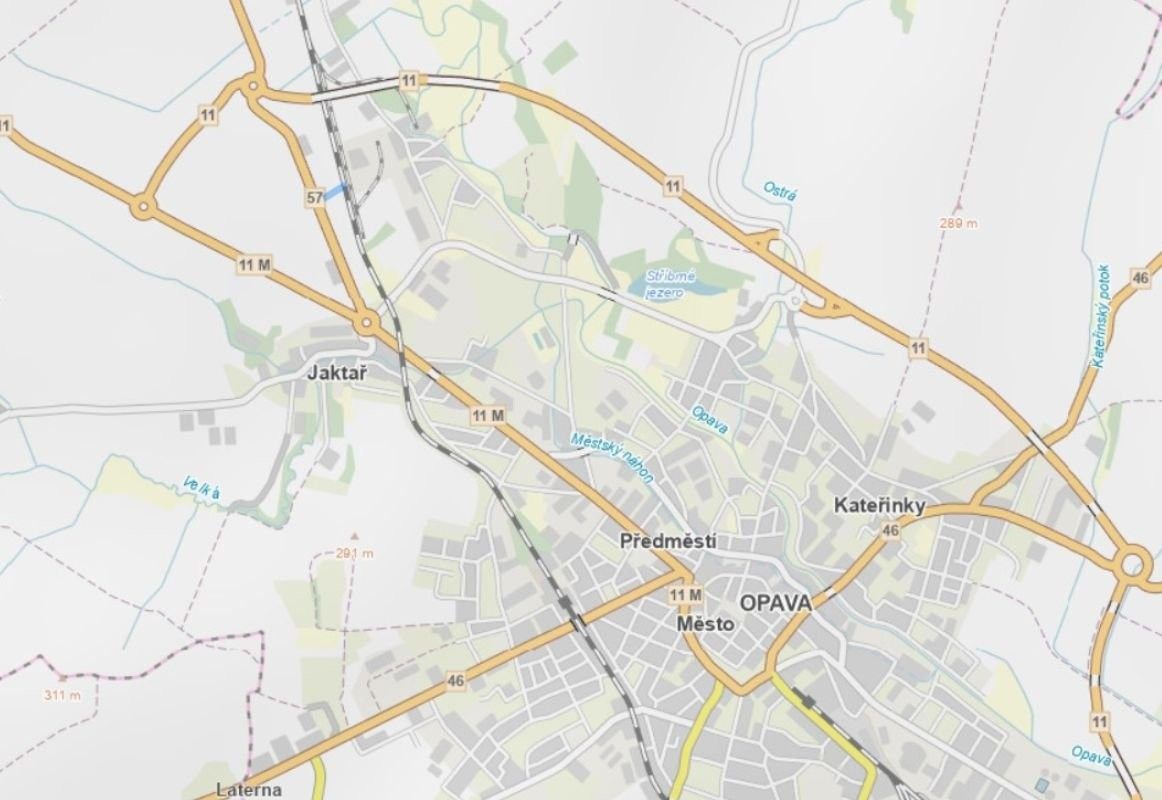 Komerční pozemek · 4 554 m² · Opava - 3