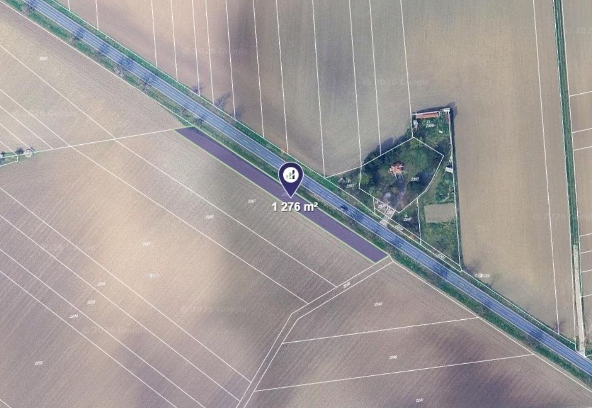 Zemědělský pozemek, 1 276 m²