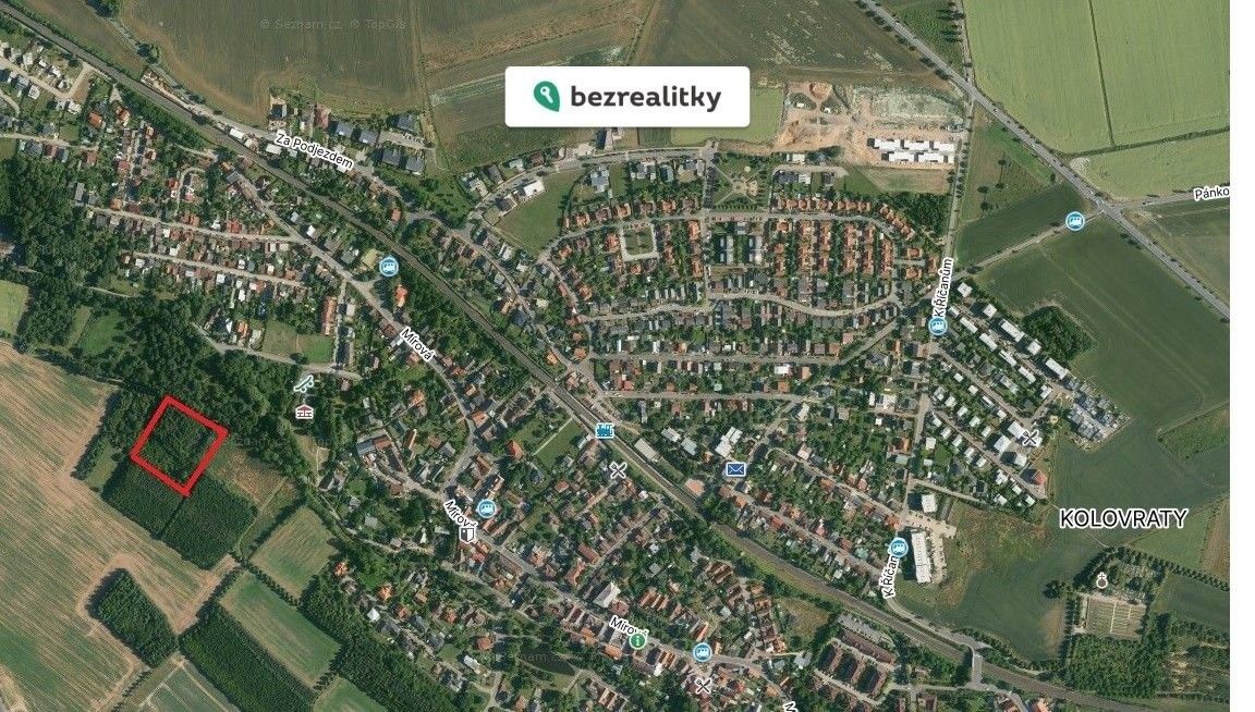 Prodej les - Mírová 56, Praha