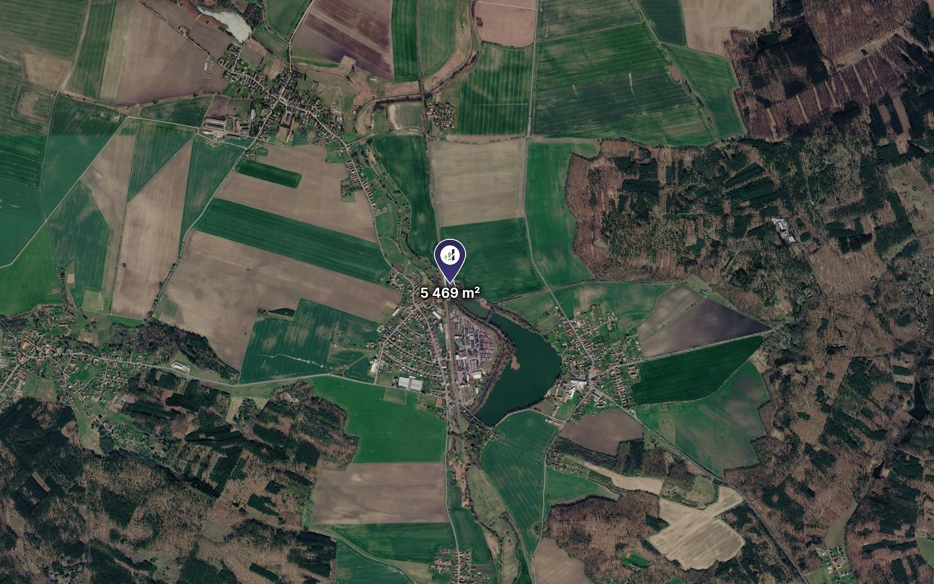 Prodej louka - Čachovice, 5 469 m² - 2