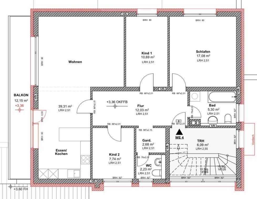 4+1, , Bádensko-Württembersko, 100 m² - 1