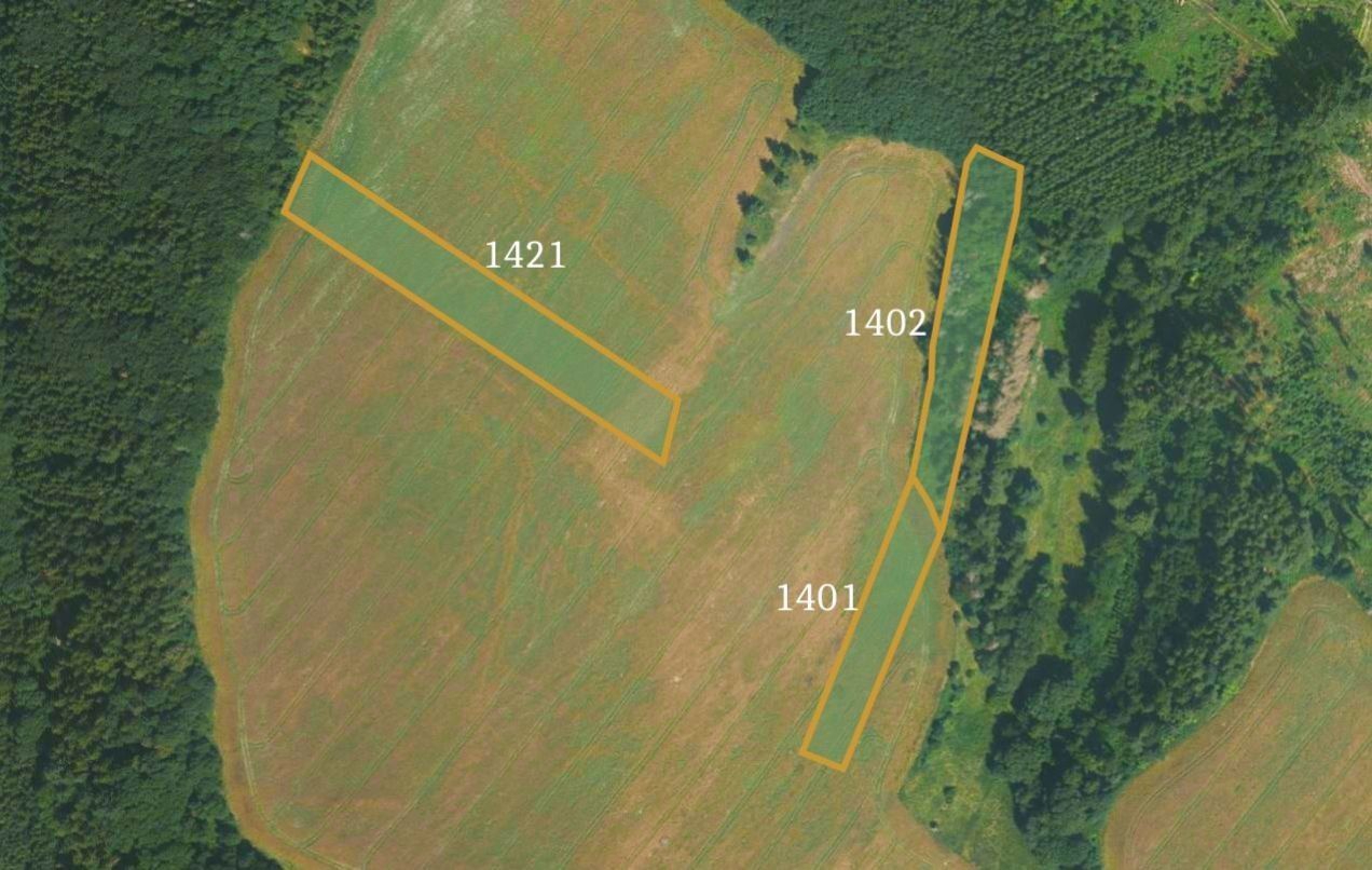 Zemědělské pozemky, Krasová