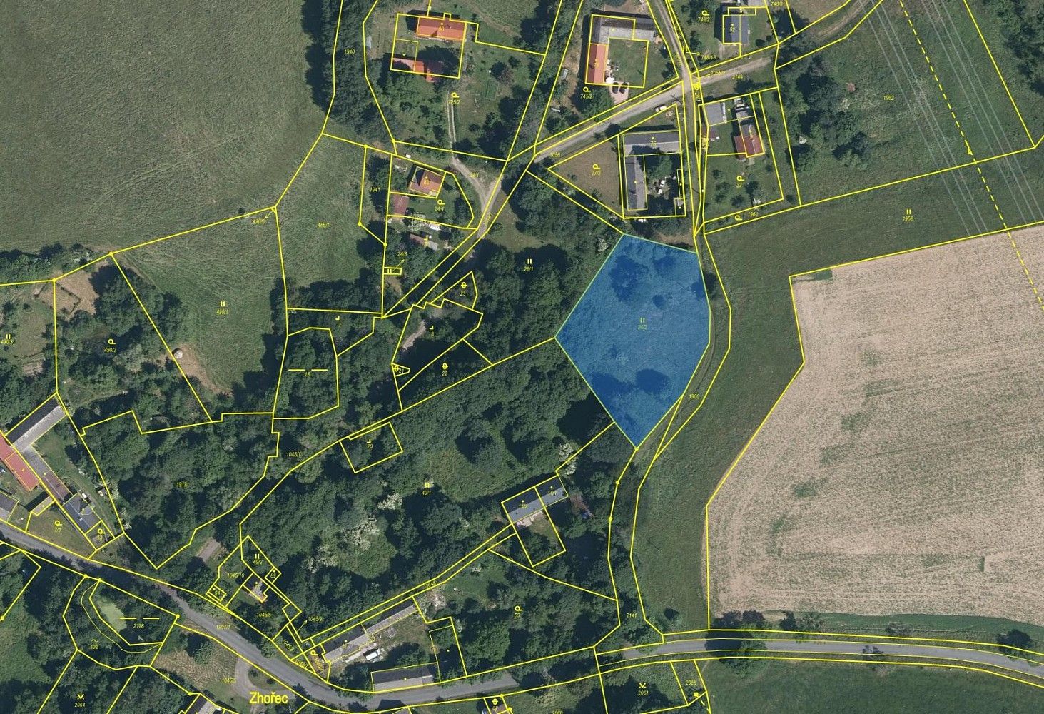 Pozemek pro bydlení · Bezdružice - Zhořec, okres Tachov, Plzeňský kraj - 3