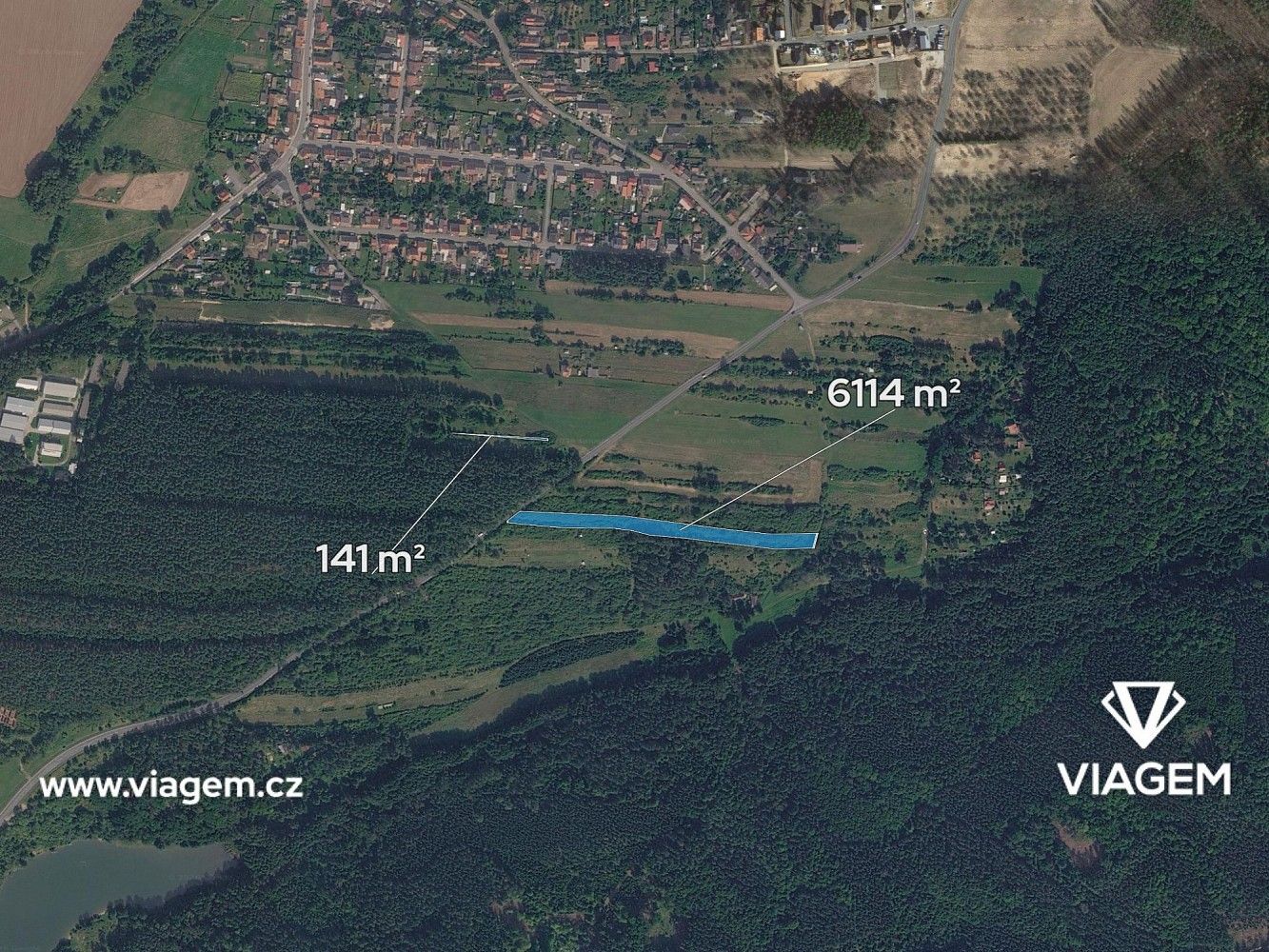 Zahrada, 6 255 m²