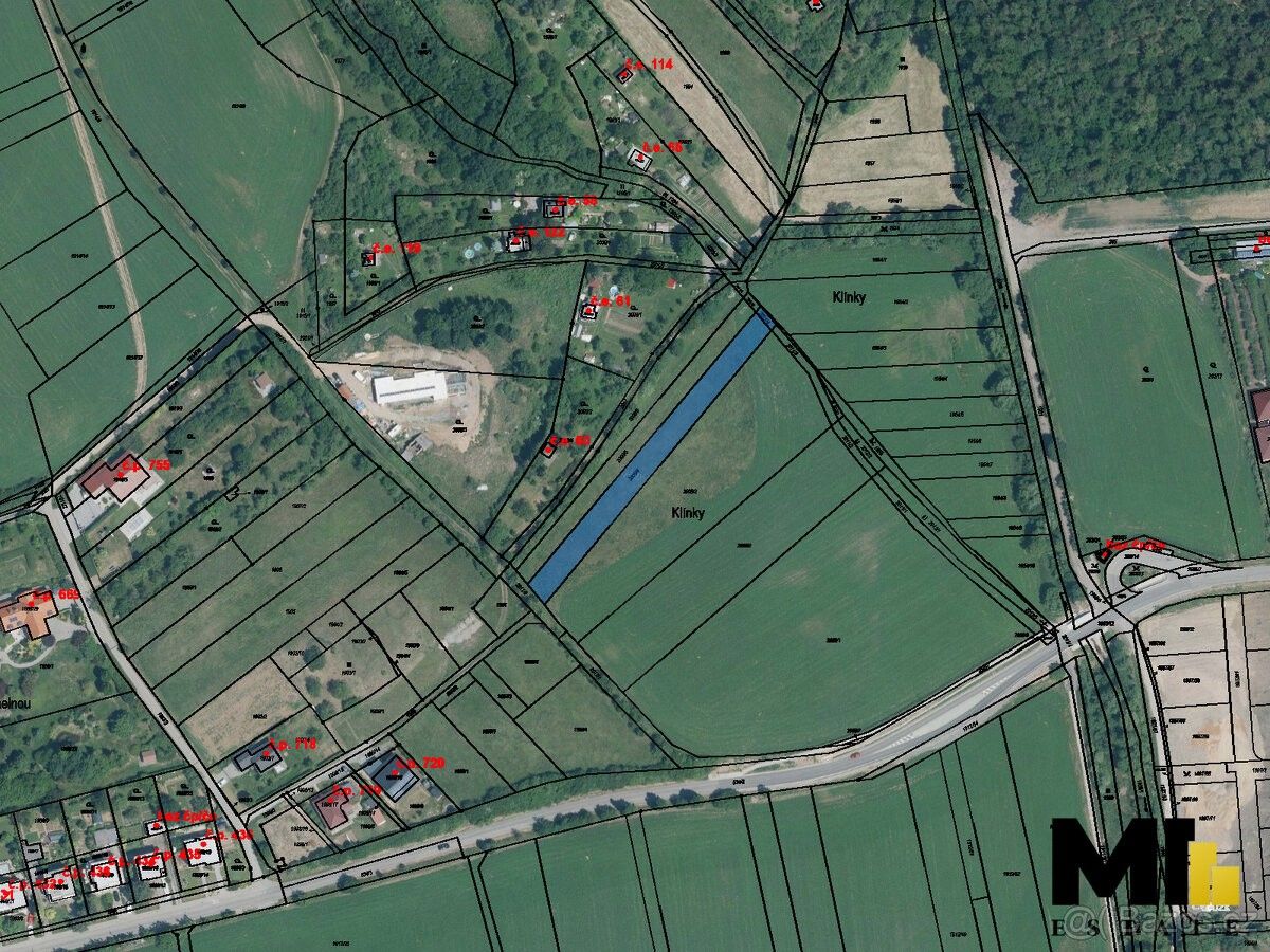 Prodej zemědělský pozemek - Pozořice, 664 07, 261 m²