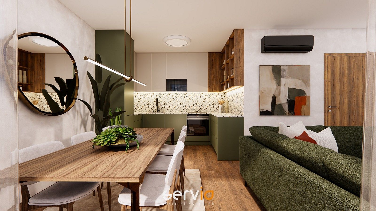 Byt 2+kk, 53 m²