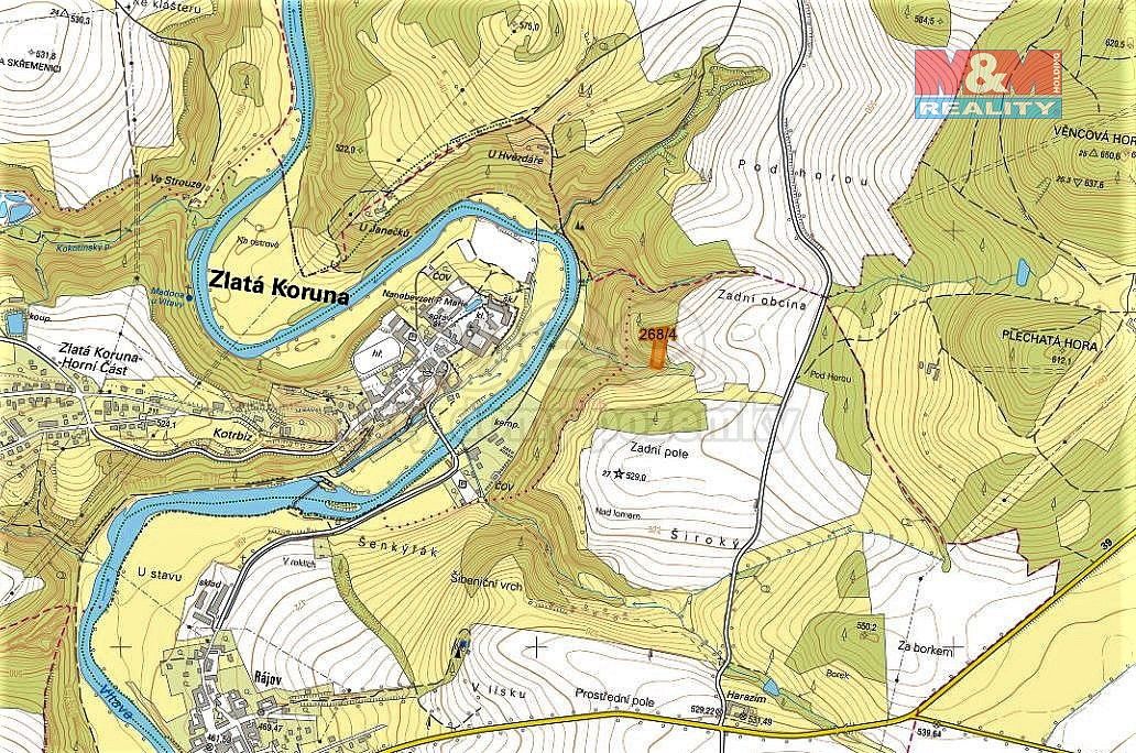 Les · Zlatá Koruna, okres Český Krumlov, Jihočeský kraj - 2