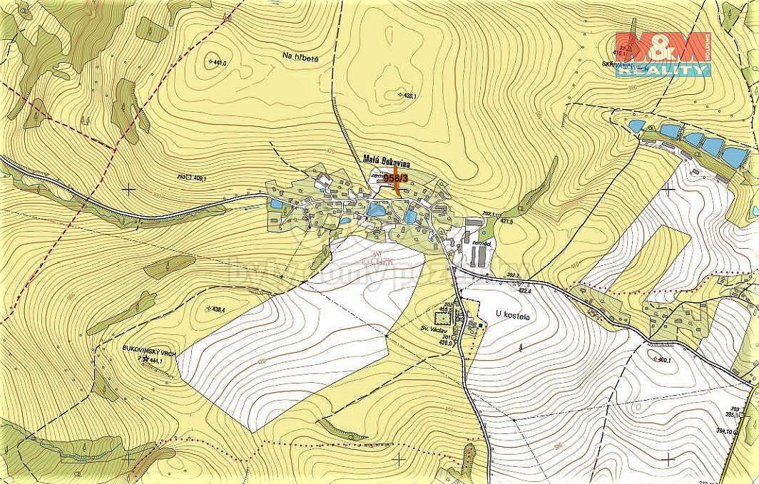 Prodej pozemek - Velká Bukovina, okres Děčín, Ústecký kraj - 2
