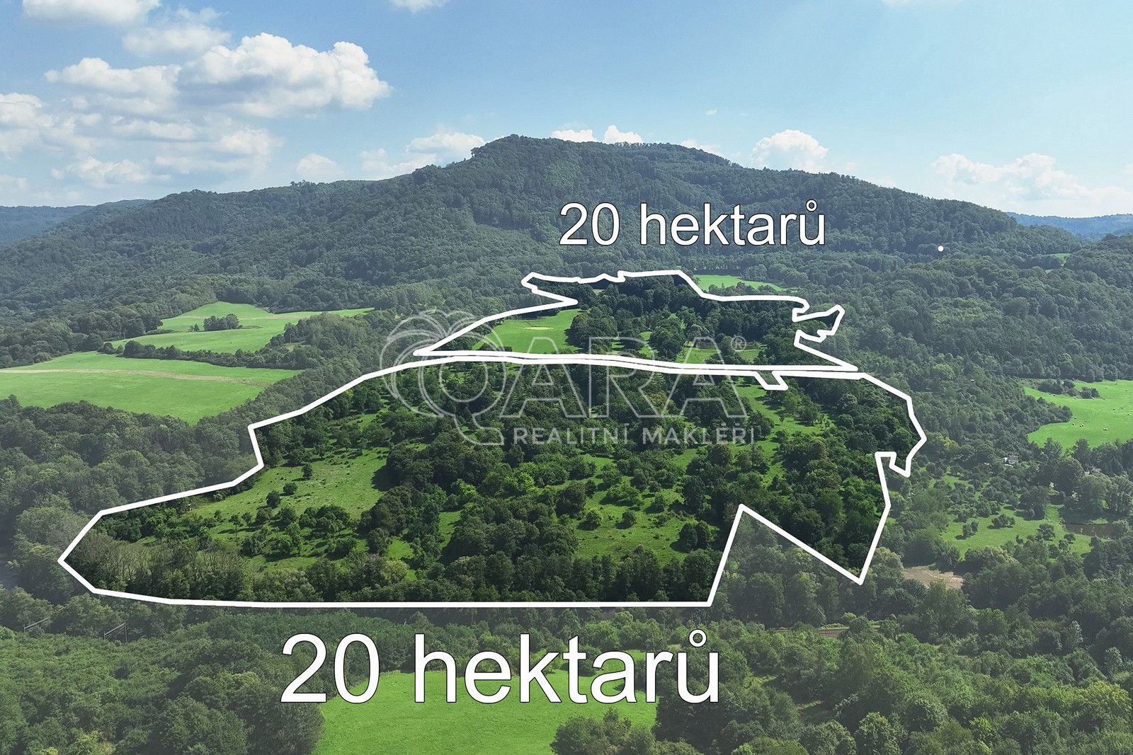 Prodej louka - Jakubov, Vojkovice, 399 m²