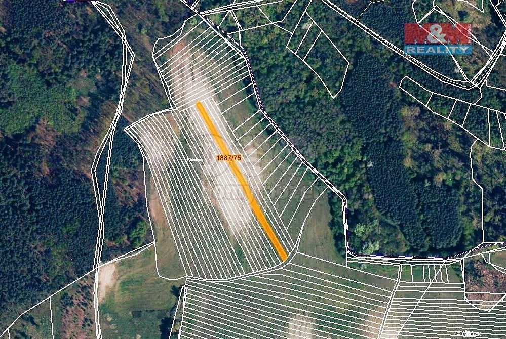 Zemědělský pozemek, 1 634 m²