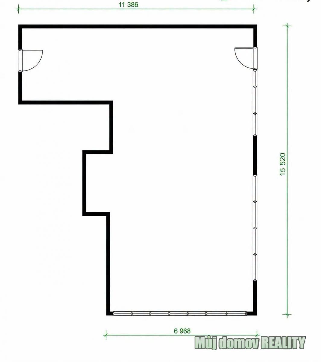 Obchodní prostory · 120 m² · V olšinách, Praha - 4