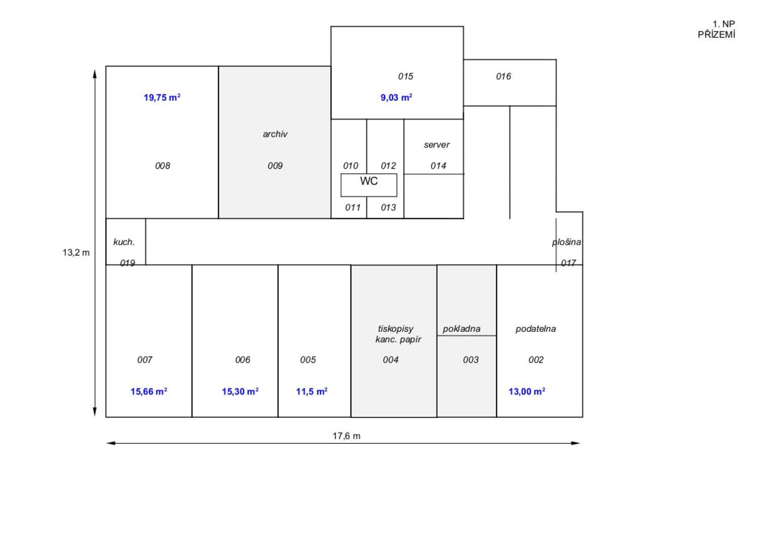 Kancelář · 671 m² · Klostermannova 629, Sušice II - 3